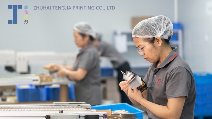 Tengjia printing کنترل کیفیت