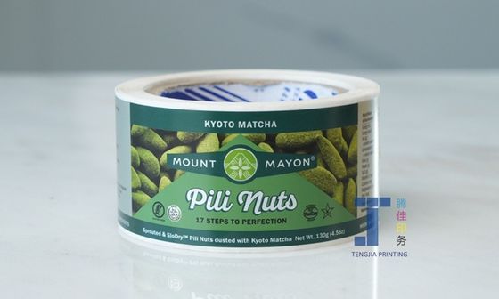 کیفیت  Food Package Sticker With UV Coating کارخانه