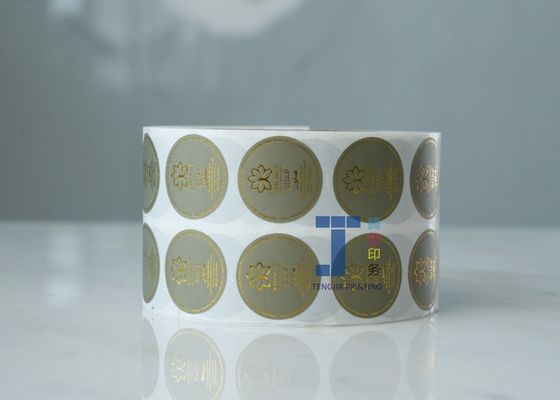 کیفیت  Paper Vinyl PET PP PVC Embossed Sticker Labels Indoor Outdoor Usage کارخانه