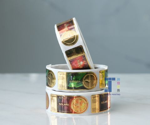 OEM برچسب های چاپی BOPP/PET/PE/PP بر روی ورق داغ